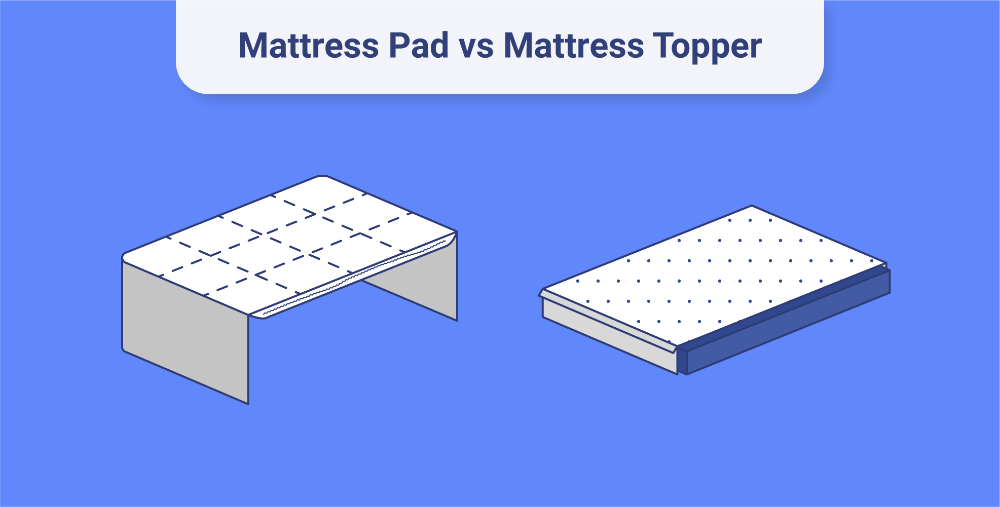 mattress pad vs pad cover