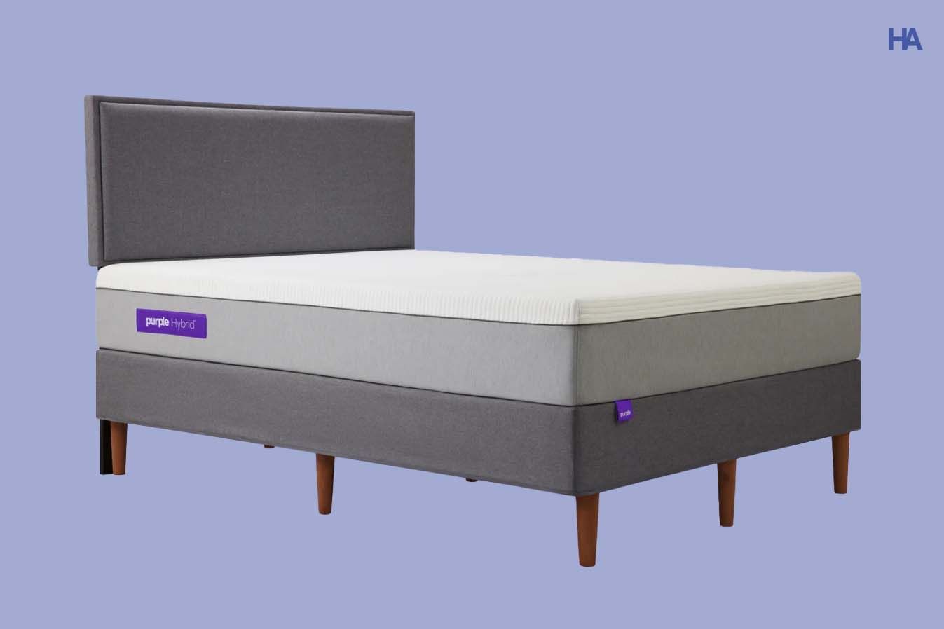 back pain with purple mattress